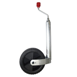 European caravan jockey wheel