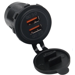 Dual USB Power Socket